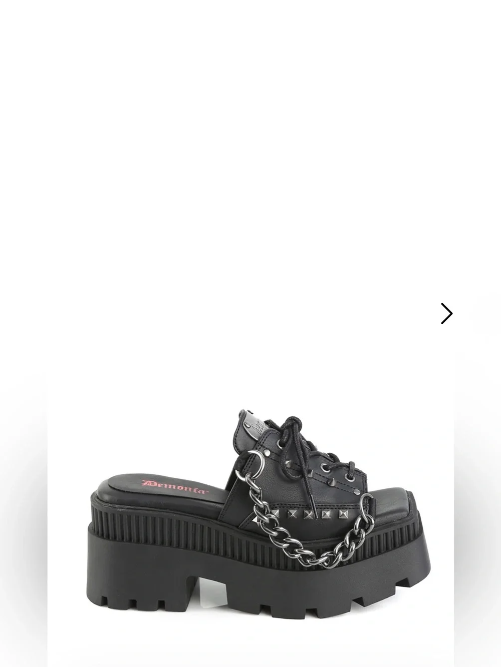 New Demonia Wrath 03 Platform Slide Sandles